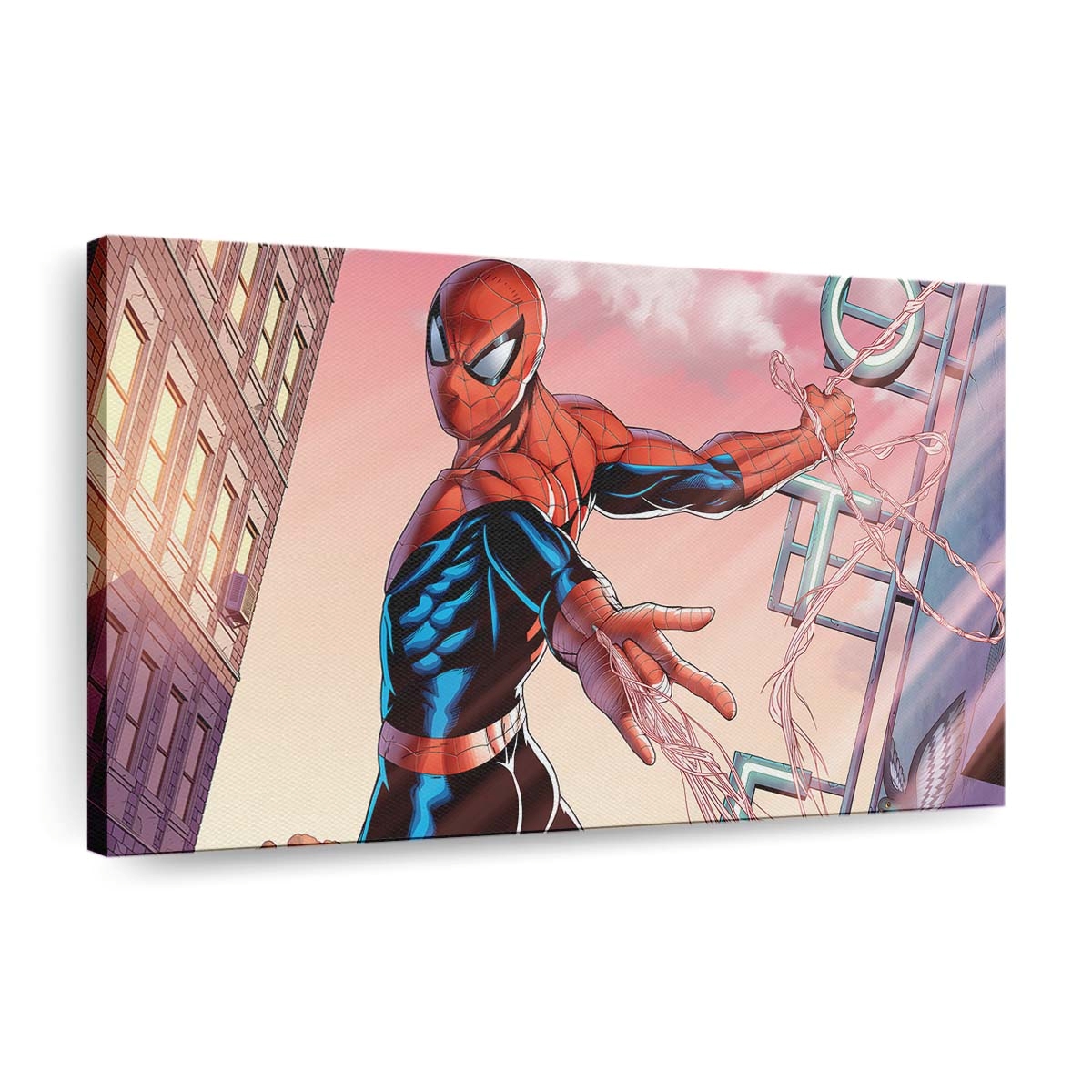 Spider Man Neue Kunst Leinwandbild - Wanddeko