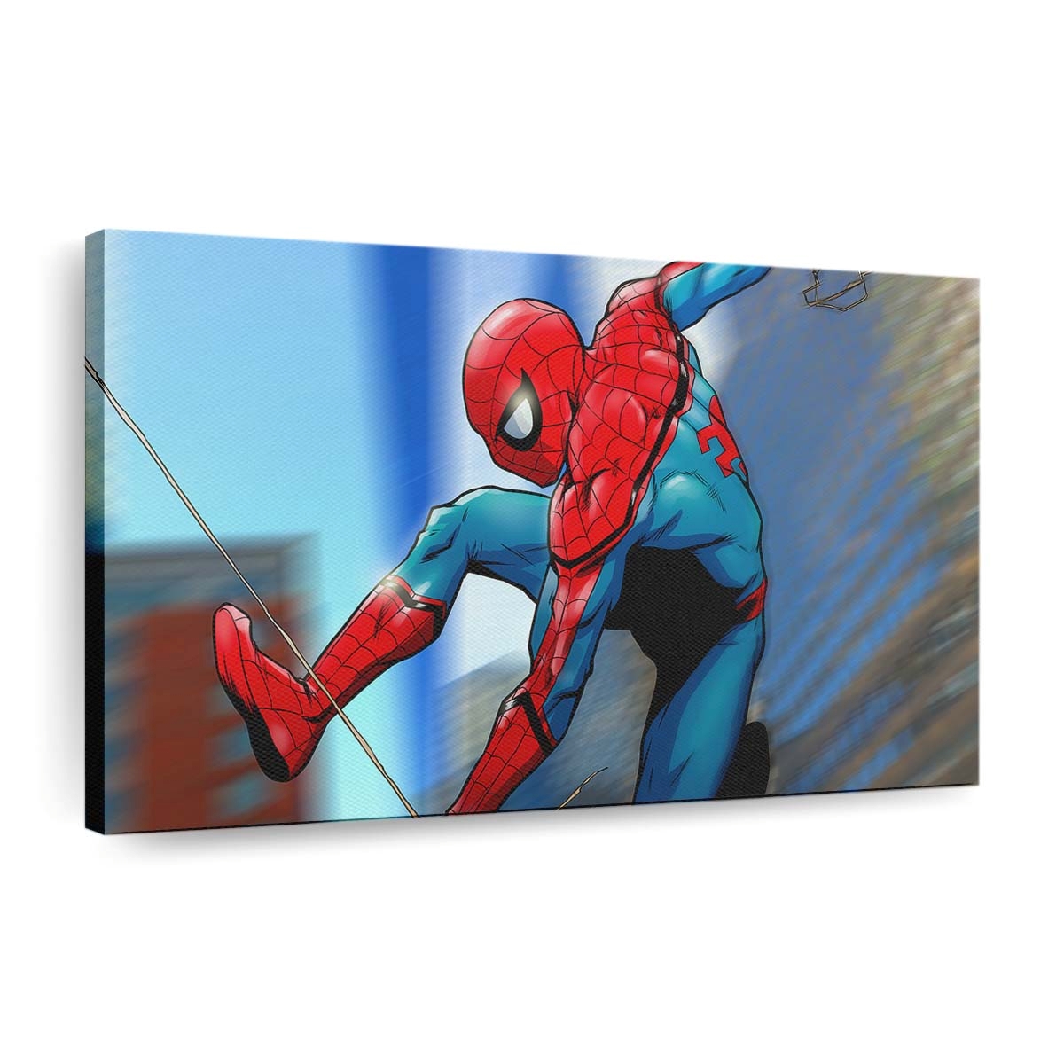 Spider Man Kunstwerke Leinwandbild - Wanddeko