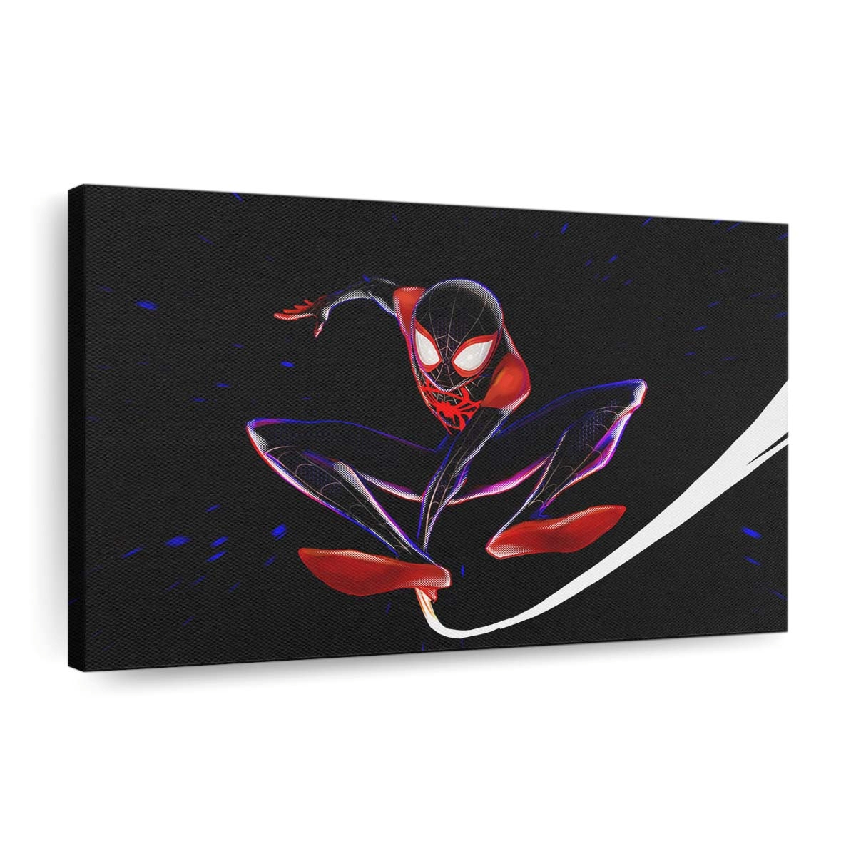 Spider Man Miles Morales Kunst Leinwandbild - Wanddeko