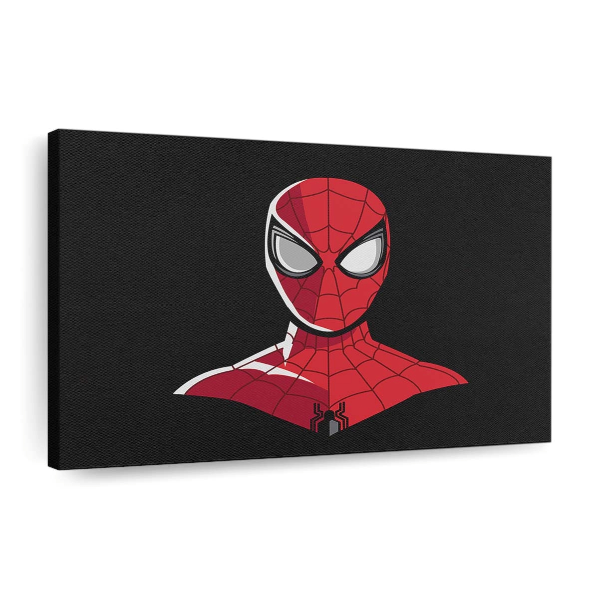 Spider Man Minimal Leinwandbild - Wanddeko