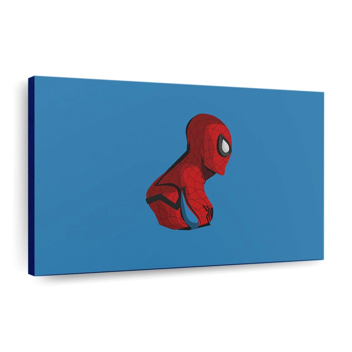 Spider Man Minimalismus Leinwandbild - Wanddeko