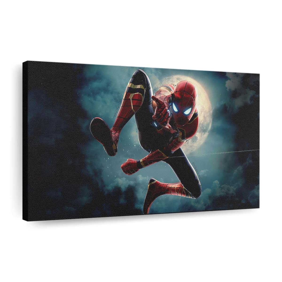 Spider Man Neues Kunstwerk Leinwandbild - Wanddeko