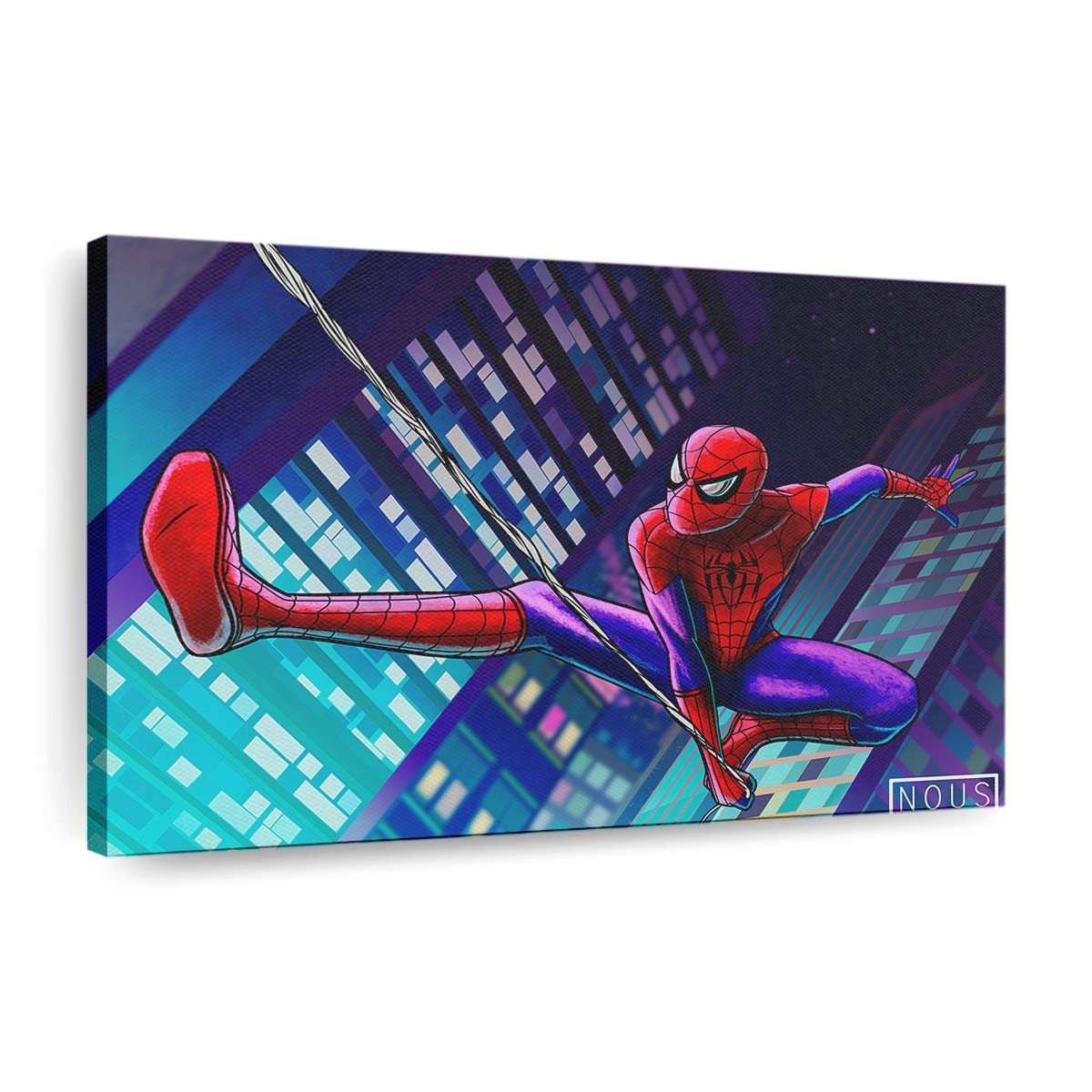 Spider Man Kunst 5 Leinwandbild - Wanddeko