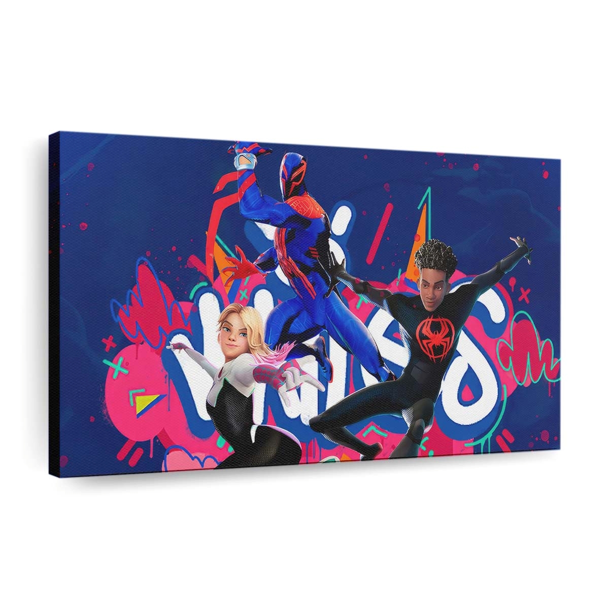 Spider Man Across The Spider Verse 2023 Leinwandbild - Wanddeko