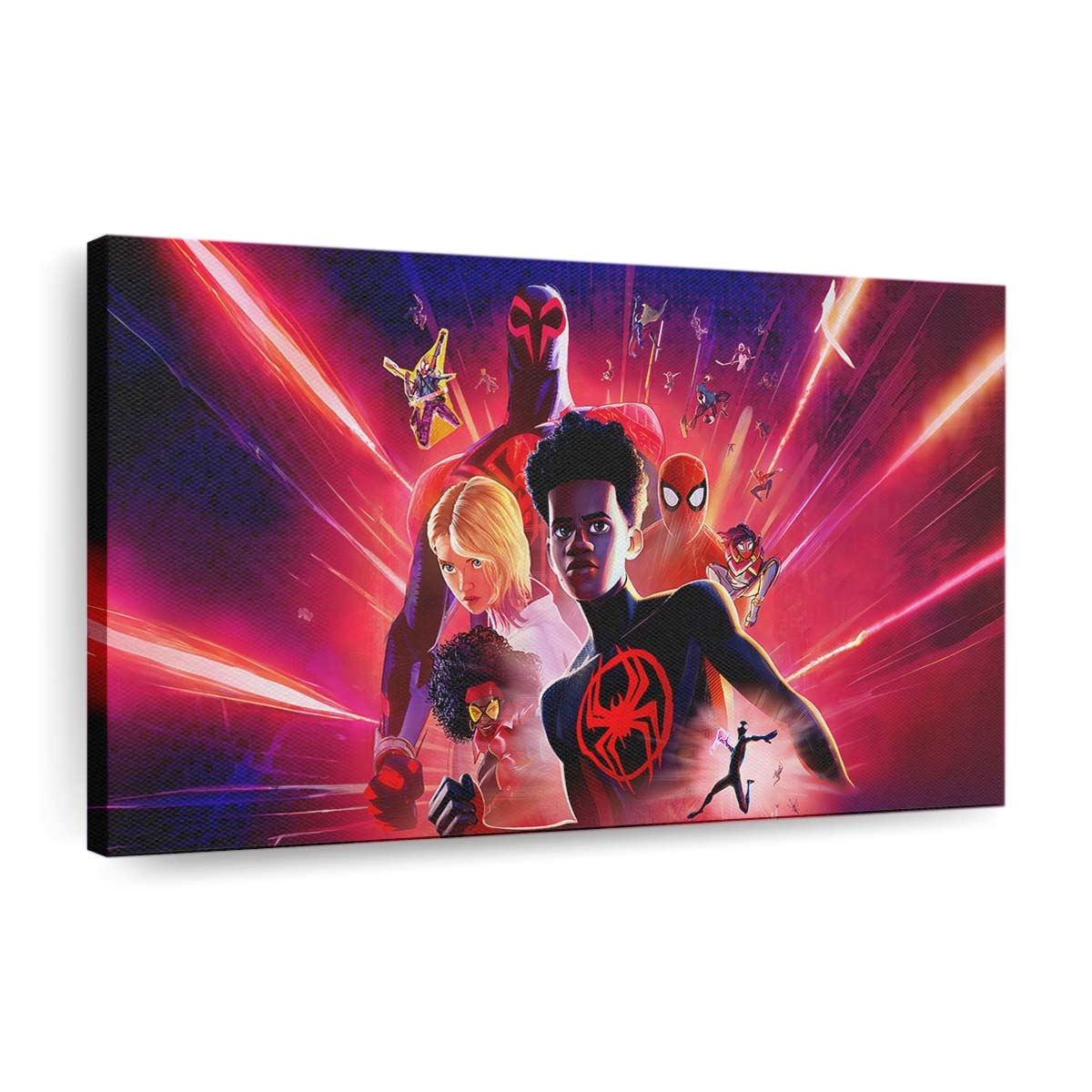 Spider Man Across The Spiderverse 2023 2 Leinwandbild - Wanddeko