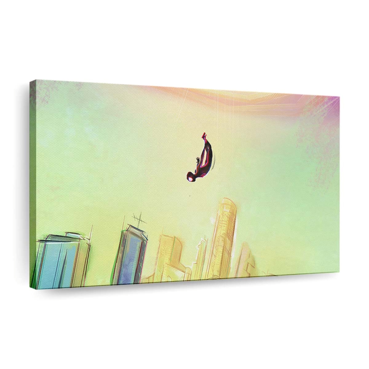 Spider Man Across The Spiderverse Leinwandbild - Wanddeko