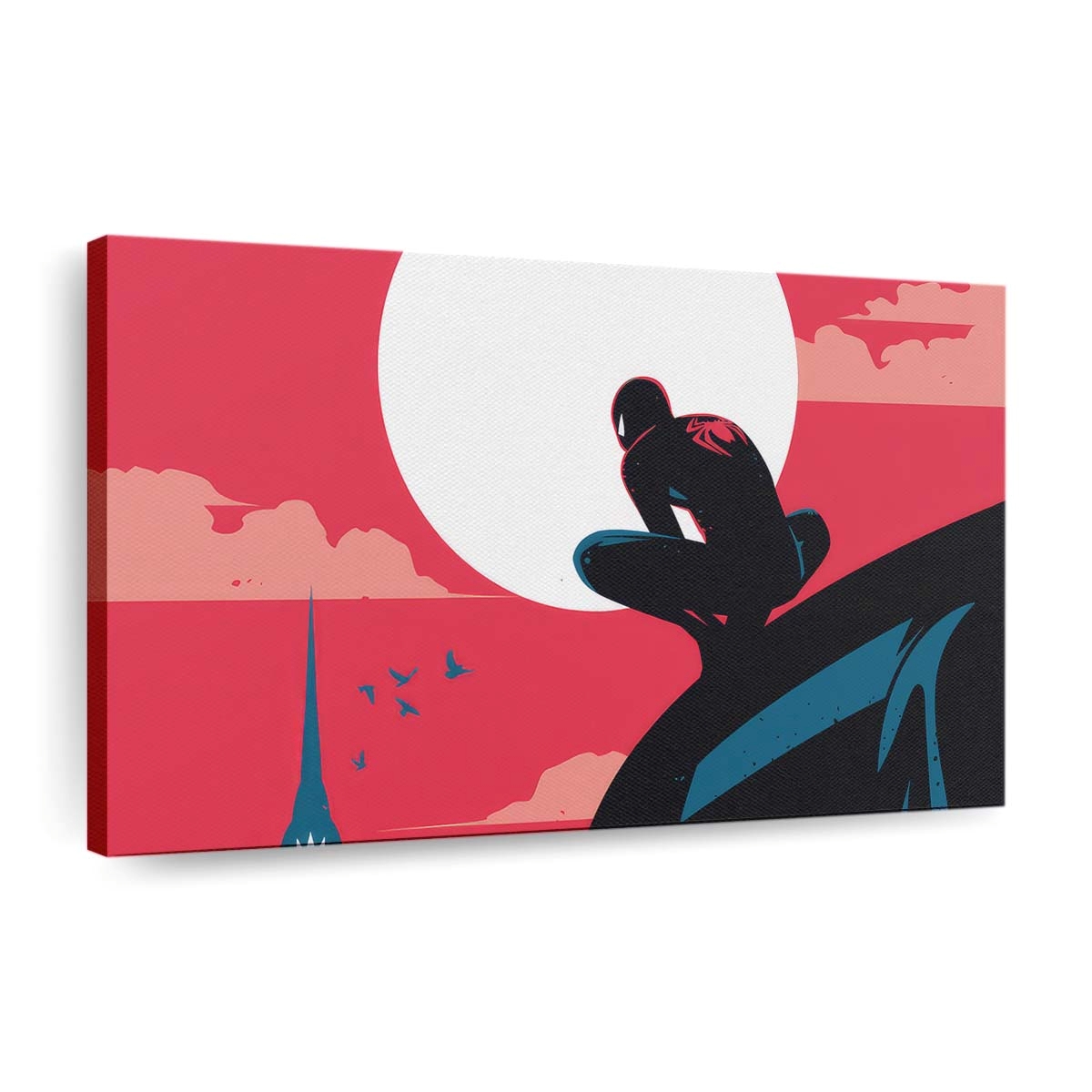 Spider Man Kunstwerk Neu 2023 Leinwandbild - Wanddeko