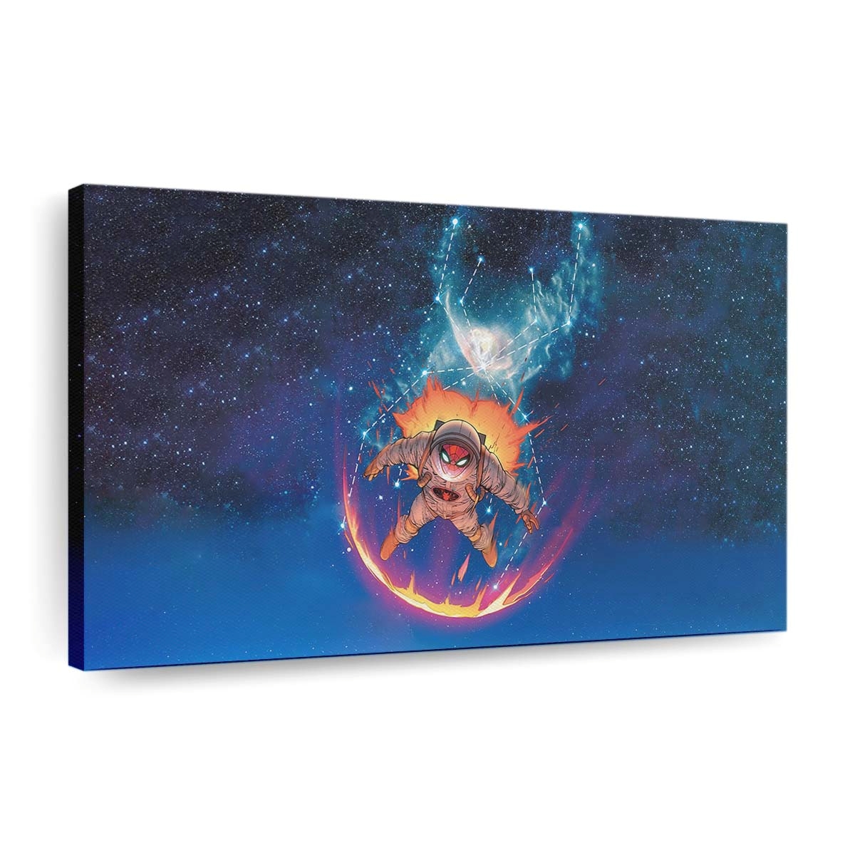 Spider Man Astronautenanzug Leinwandbild - Wanddeko