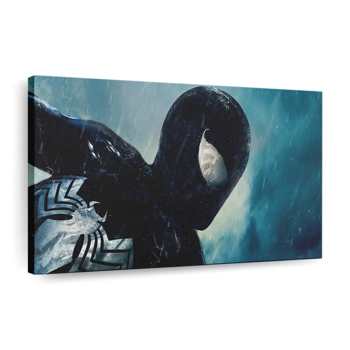 Spider Man schwarzer Symbiote Anzug Leinwandbild - Wanddeko