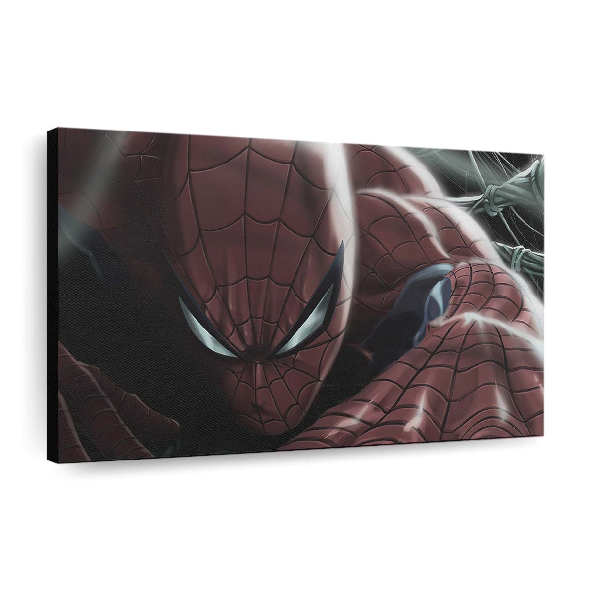 Spider Man Comic Gemälde Leinwandbild - Wanddeko