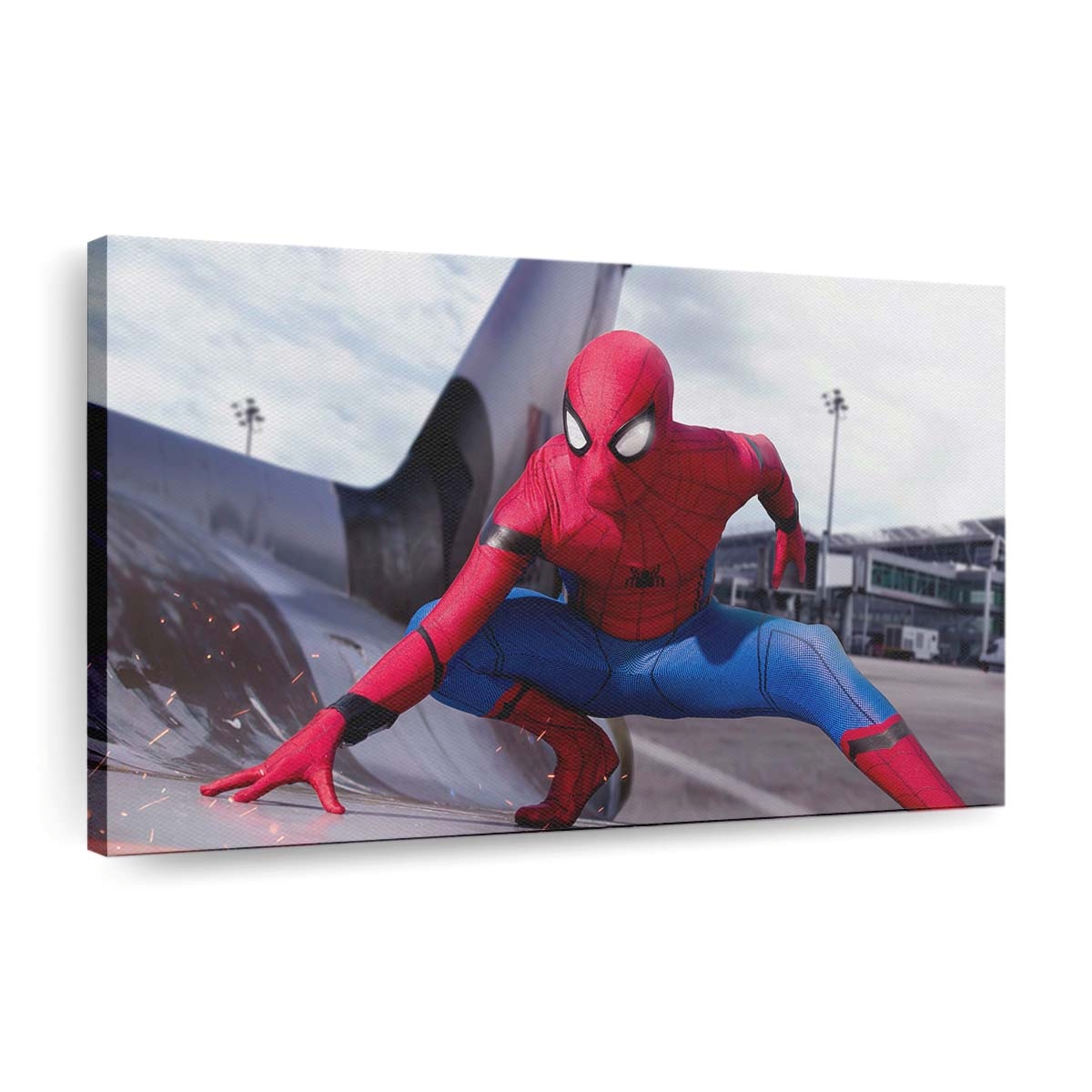 Spider Man Cosplay Civil War Leinwandbild - Wanddeko