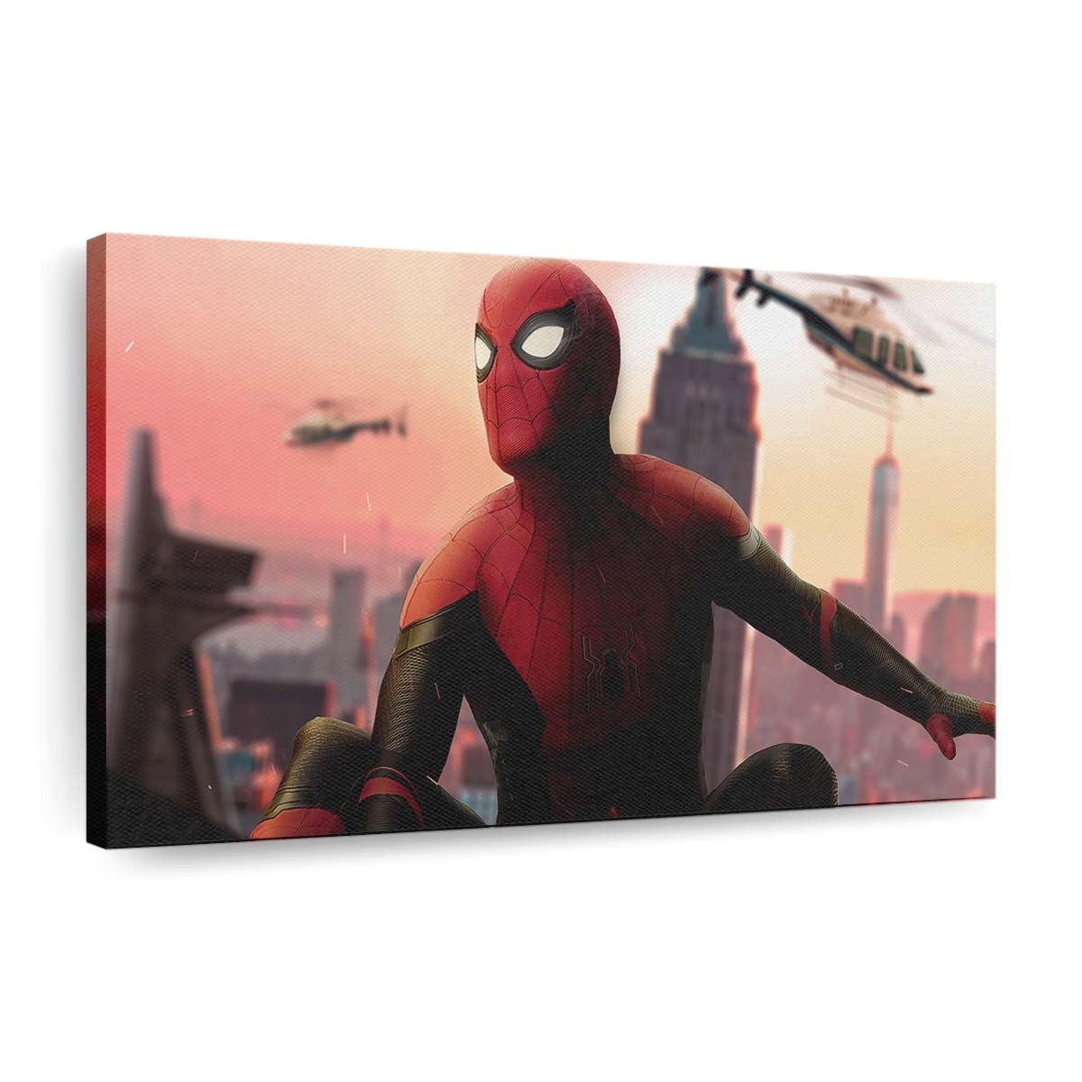 Spider Man DC Comic Cover Art Leinwandbild - Wanddeko