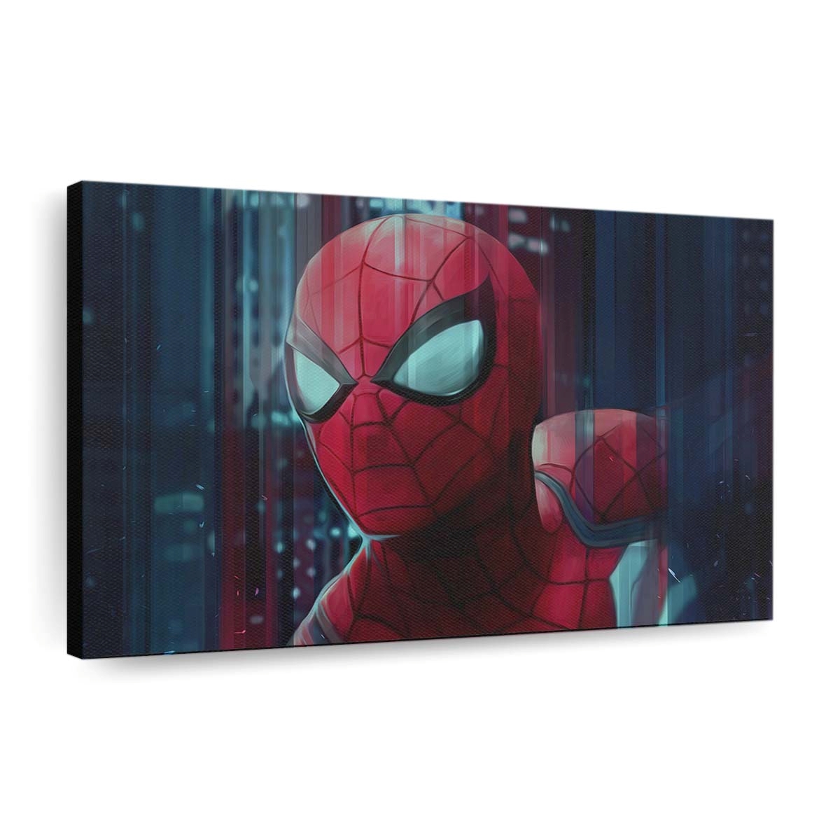 Spider Man Digital Art 2 Leinwandbild - Wanddeko