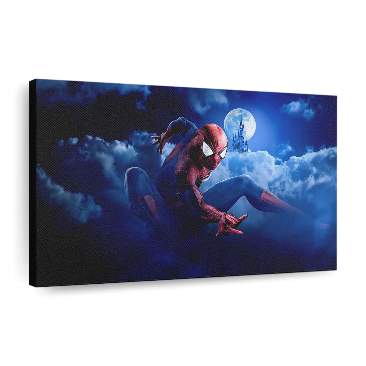 Spider Man Disneyland Paris Marvel Summer Of Superheroes Leinwandbild - Wanddeko