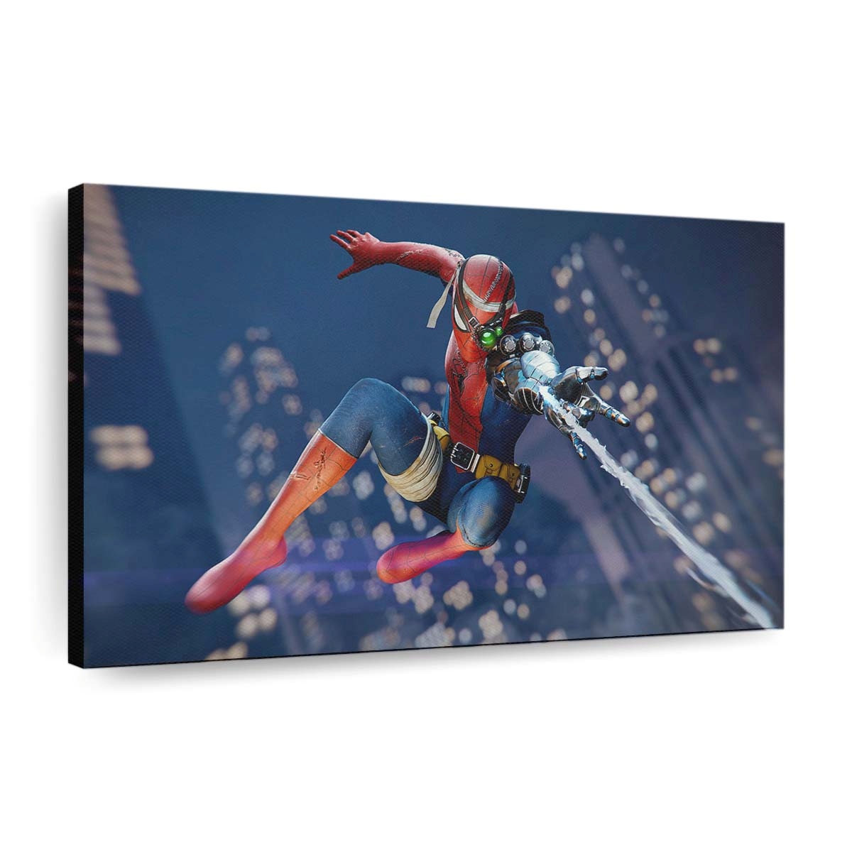 Spider Man Dlc Cyborg Leinwandbild - Wanddeko