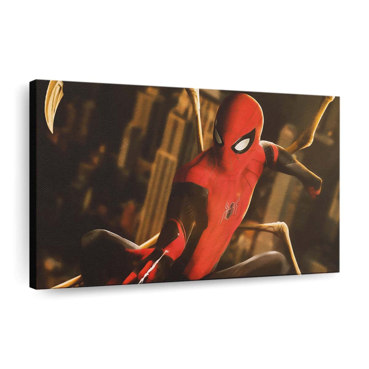 Spider Man Fan Kunstwerk 2 Leinwandbild - Wanddeko