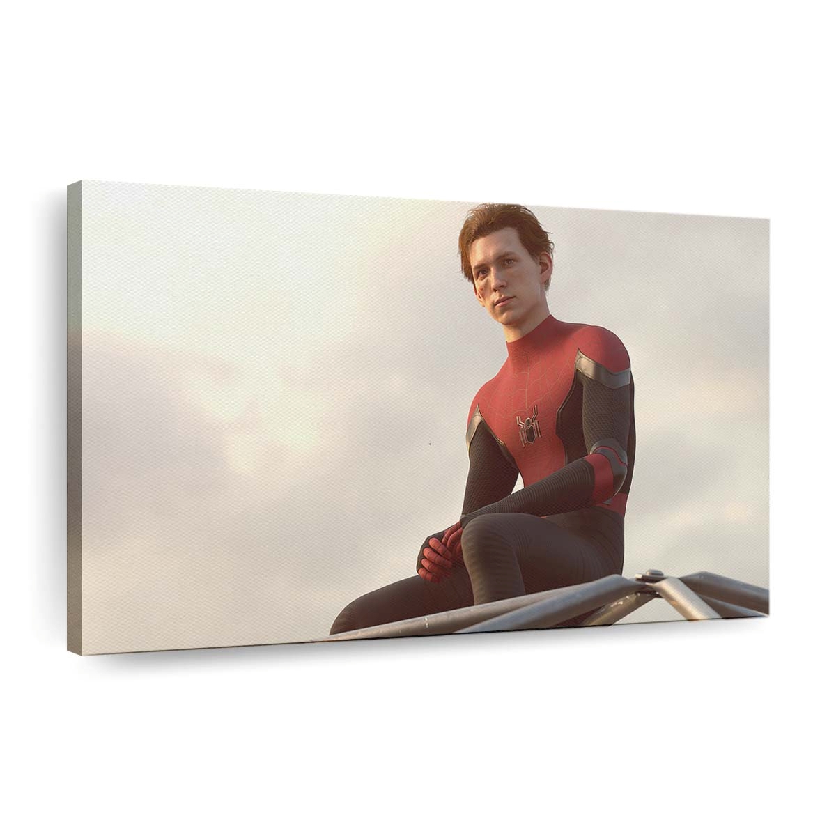 Spider Man weit weg von zu Hause Fan Kunst 2 Leinwandbild - Wanddeko