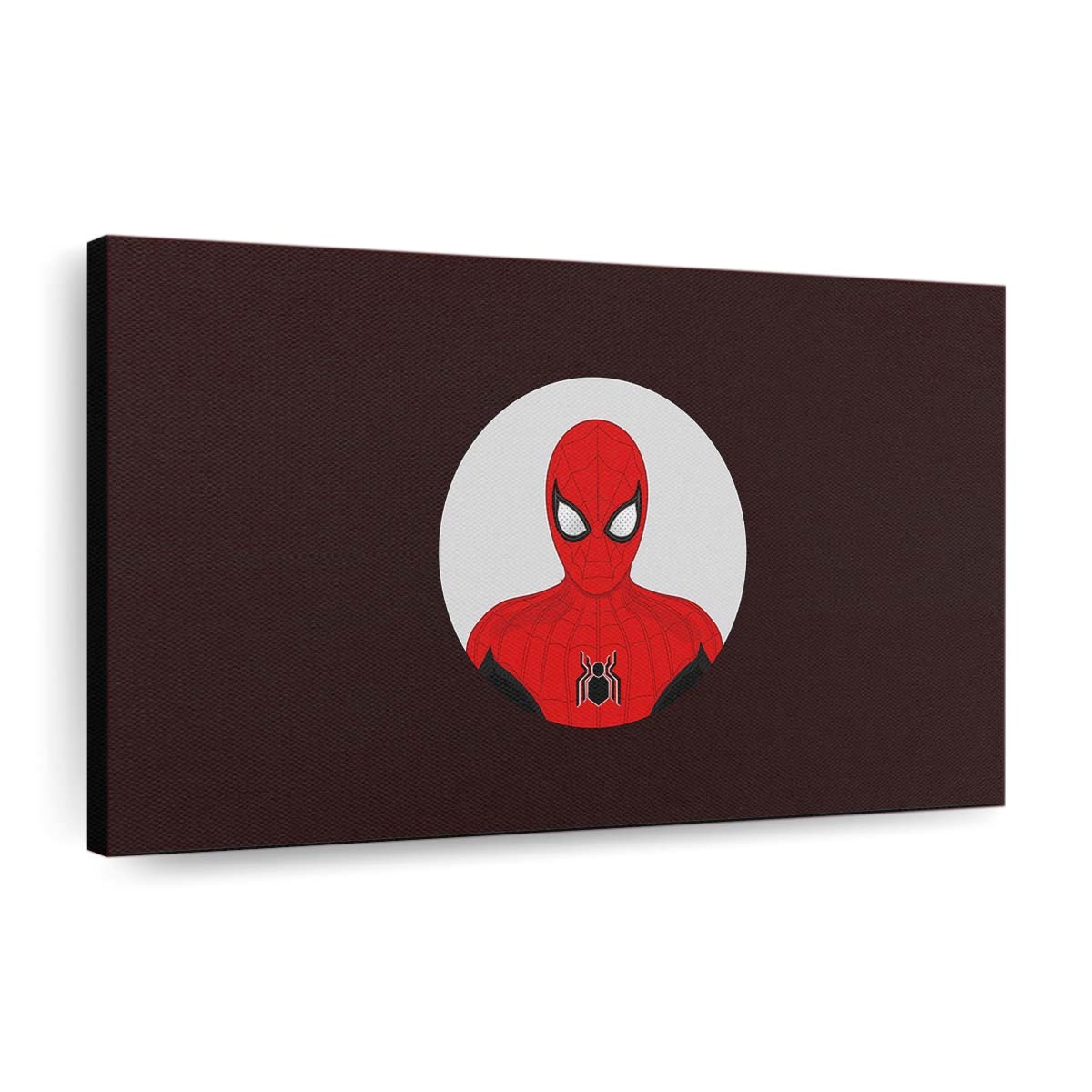 Spider Man weit weg von zu Hause minimalistisch Leinwandbild - Wanddeko