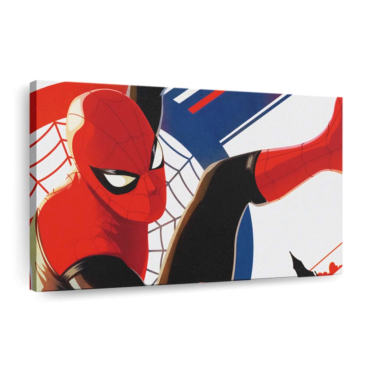 Spider Man Far From Home Filmplakat Leinwandbild - Wanddeko