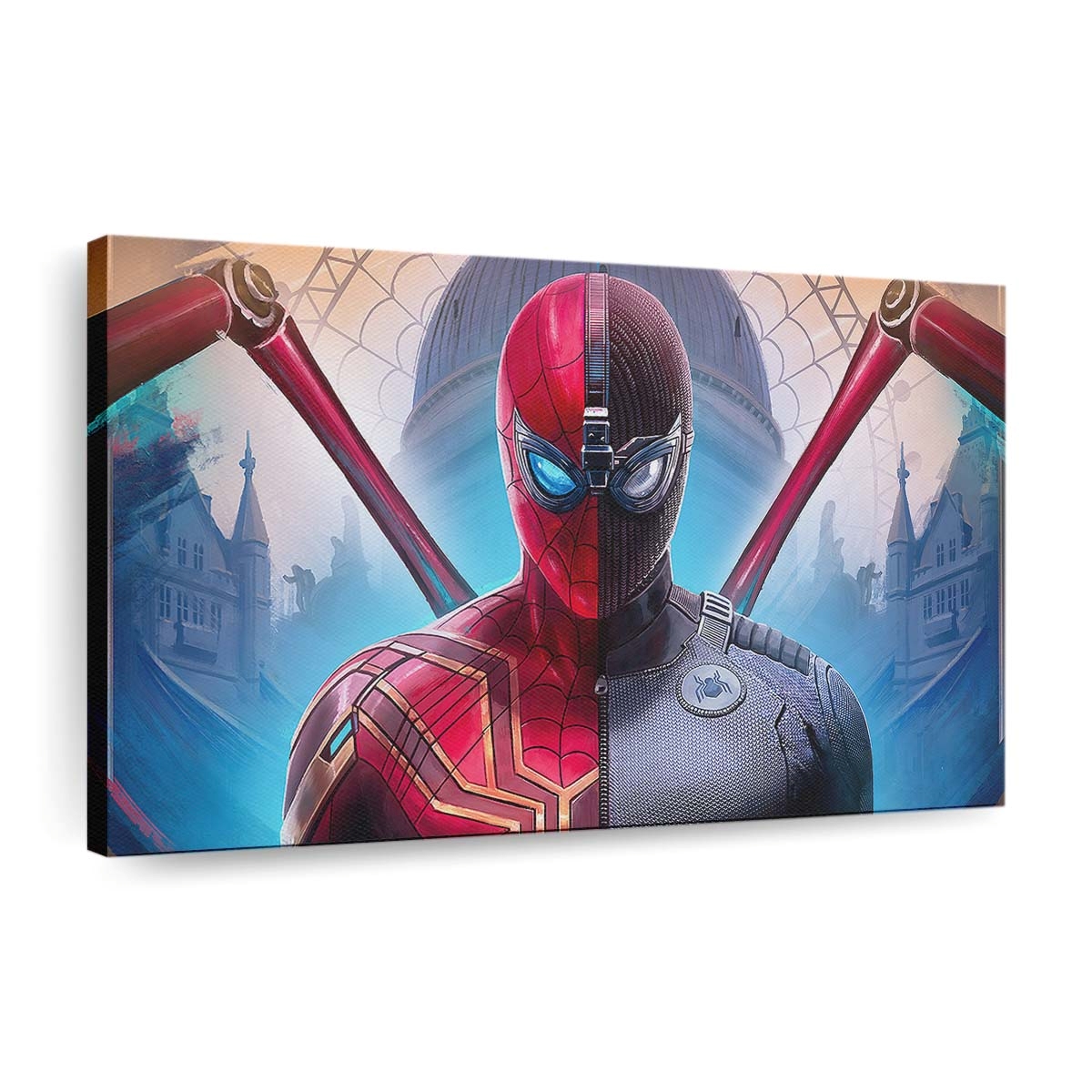 Spider Man Far From Home Anzug Leinwandbild - Wanddeko