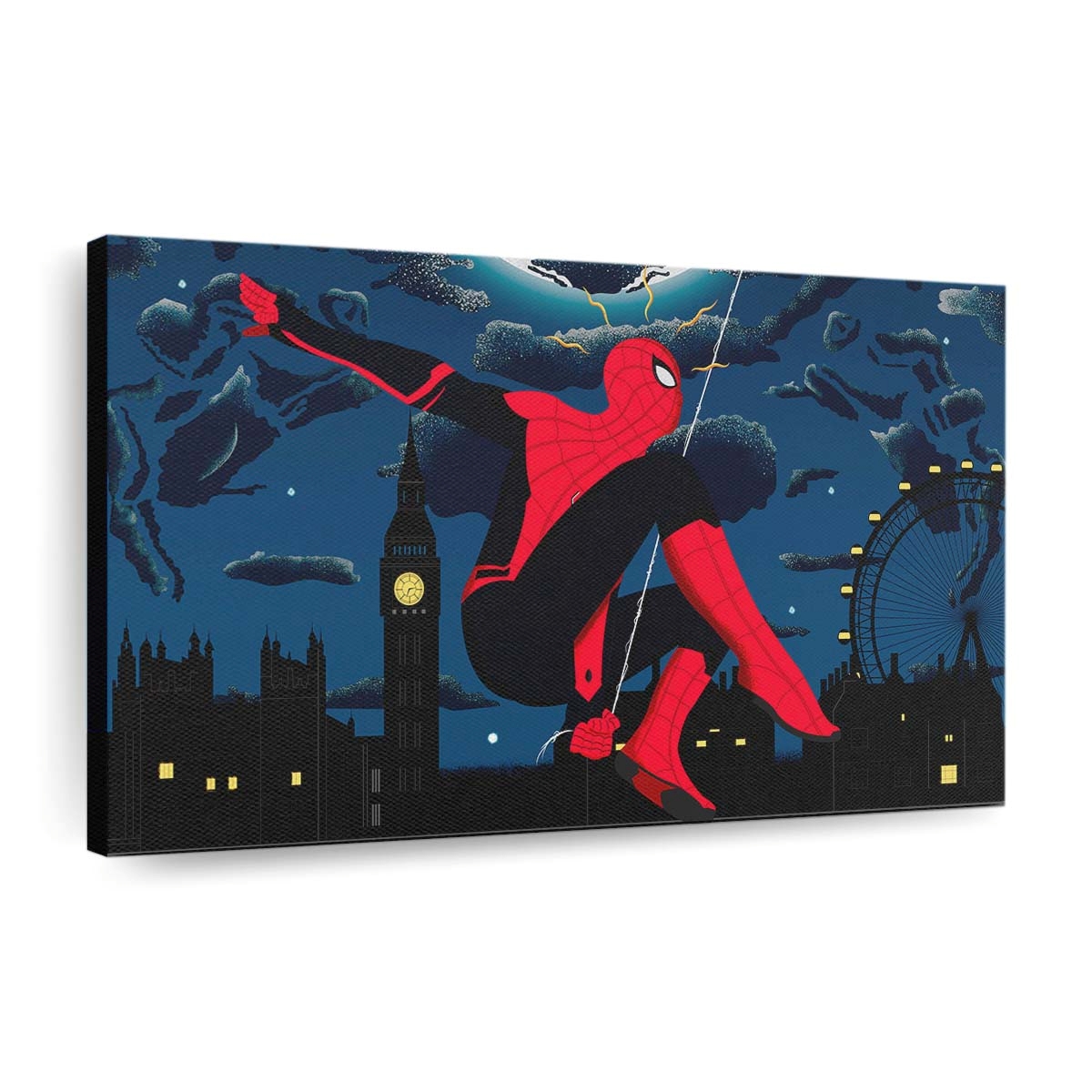 Spider Man Far Fromhome Kunst Leinwandbild - Wanddeko