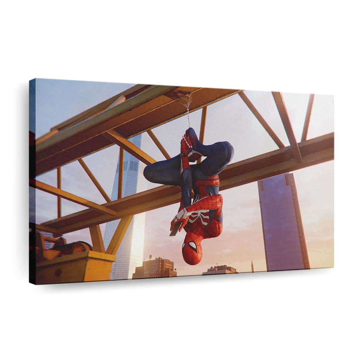 Spider Man Hängt herum Leinwandbild - Wanddeko