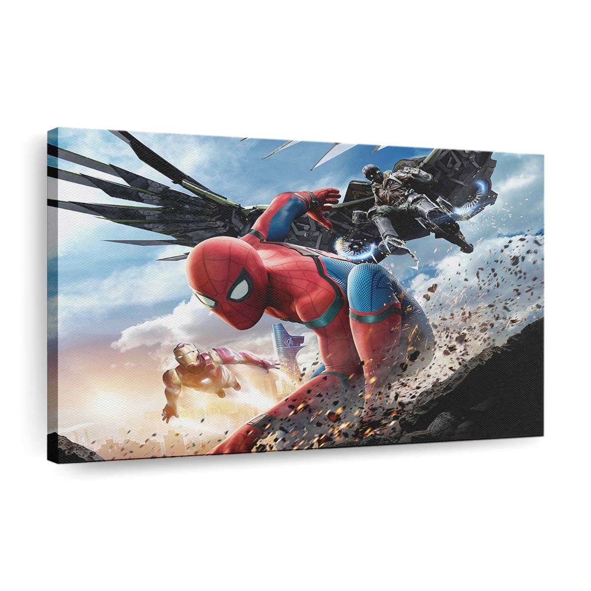 Spider Man Homecoming 5 Leinwandbild - Wanddeko