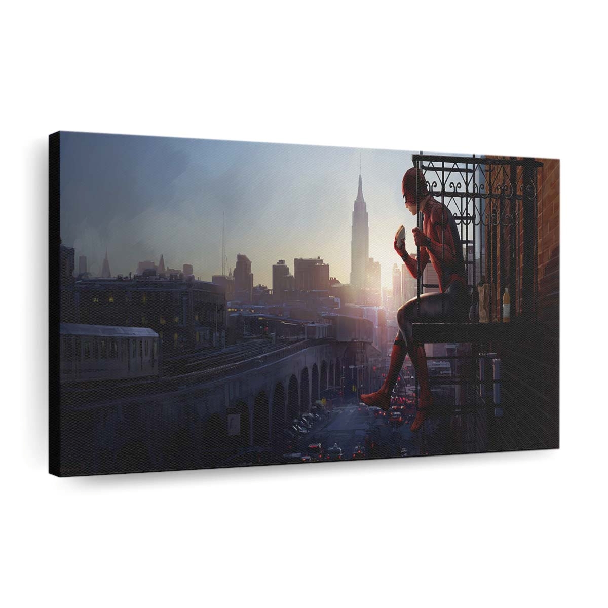 Spider Man Homecoming Artwork Leinwandbild - Wanddeko