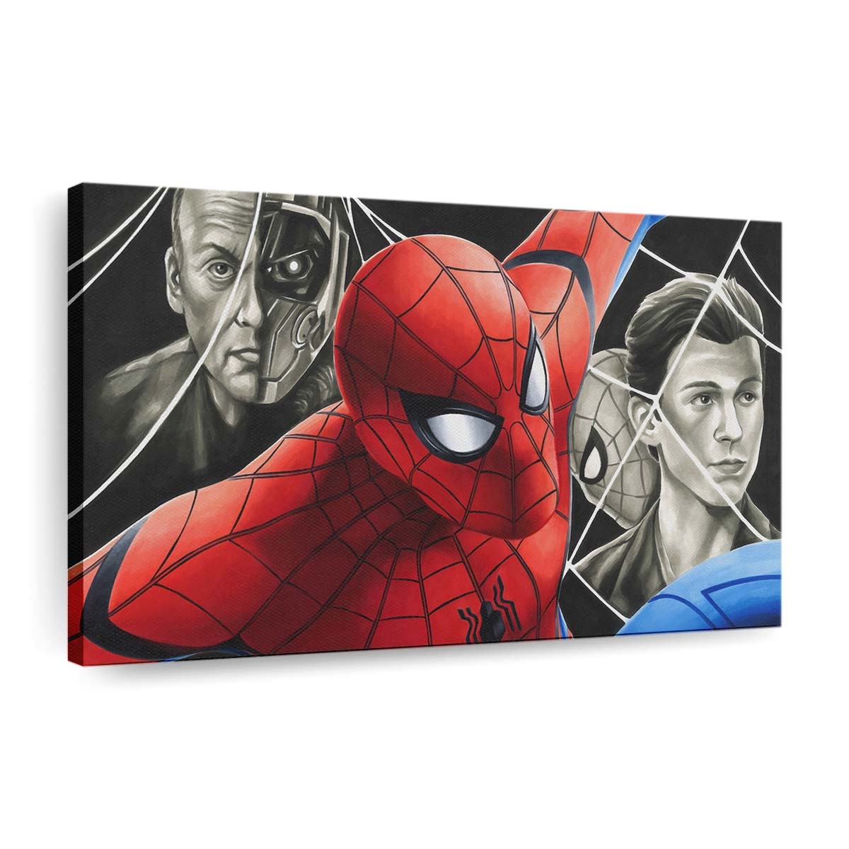 Spider Man Homecoming Fanart Leinwandbild - Wanddeko