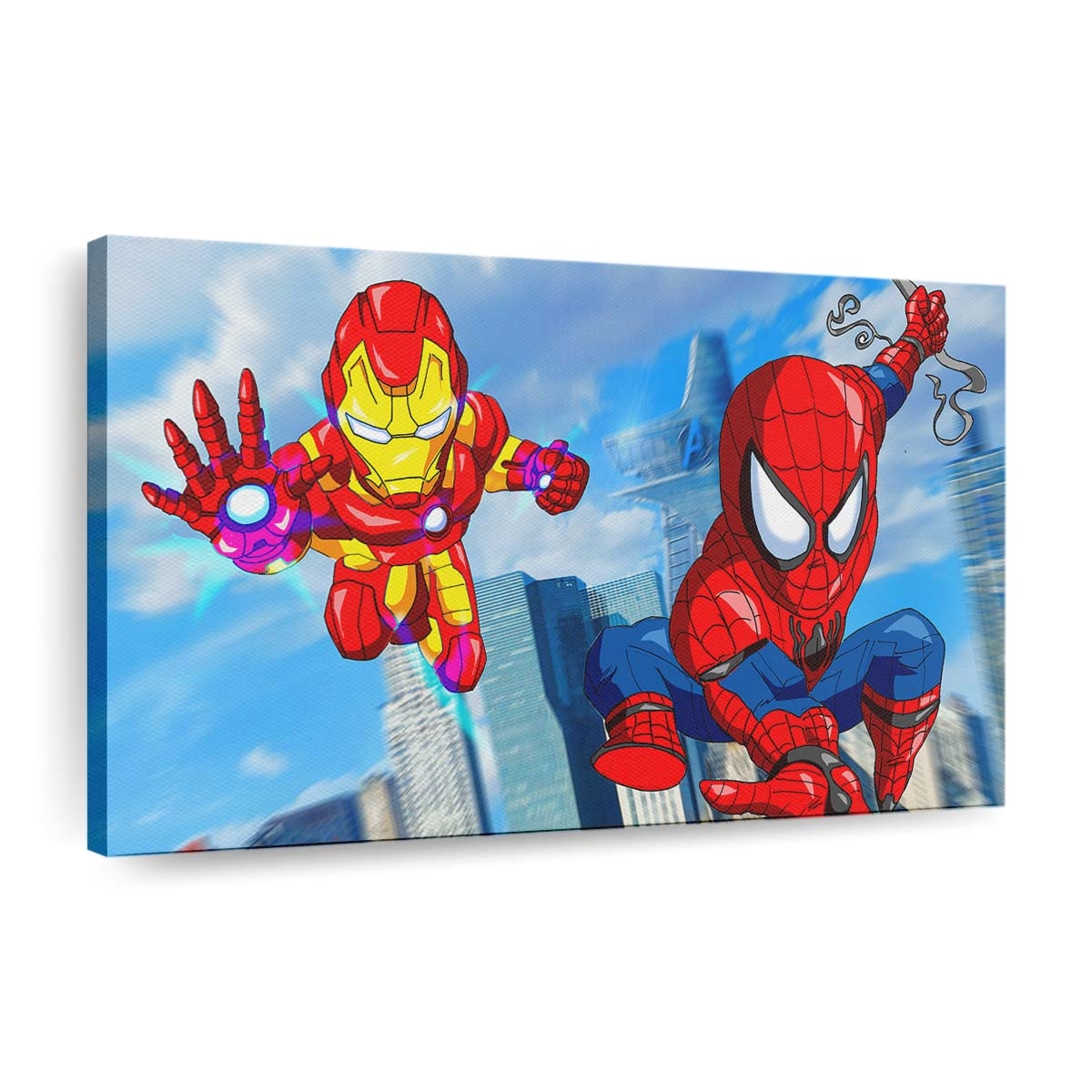 Spider Man Homecoming Filmkunst Leinwandbild - Wanddeko