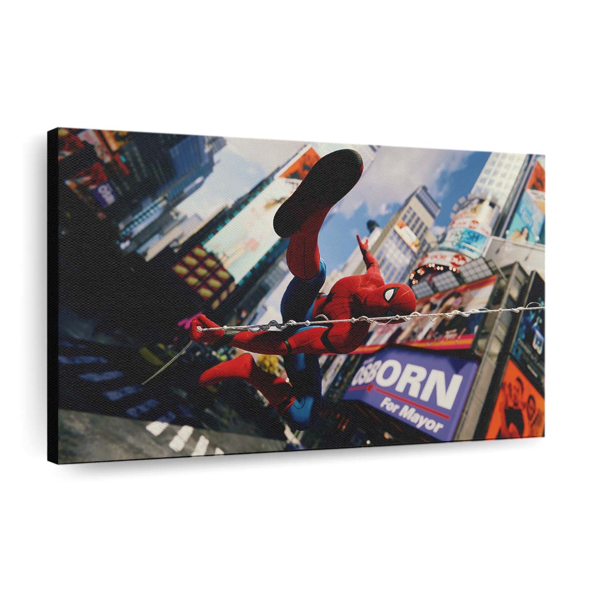 Spider Man Homecoming Spideranzug Leinwandbild - Wanddeko