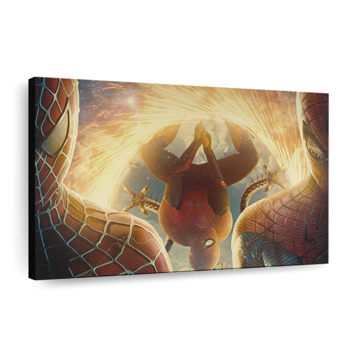 Spider Man Homerun Leinwandbild - Wanddeko