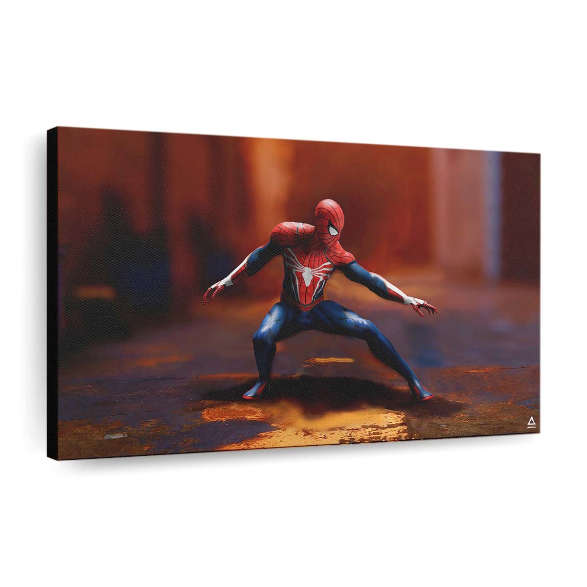 Spider Man in Aktion 2020 Leinwandbild - Wanddeko