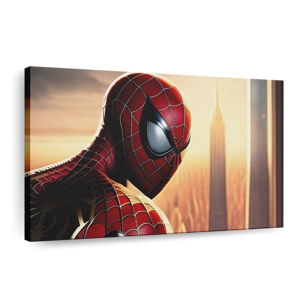 Spider Man in New York Leinwandbild - Wanddeko