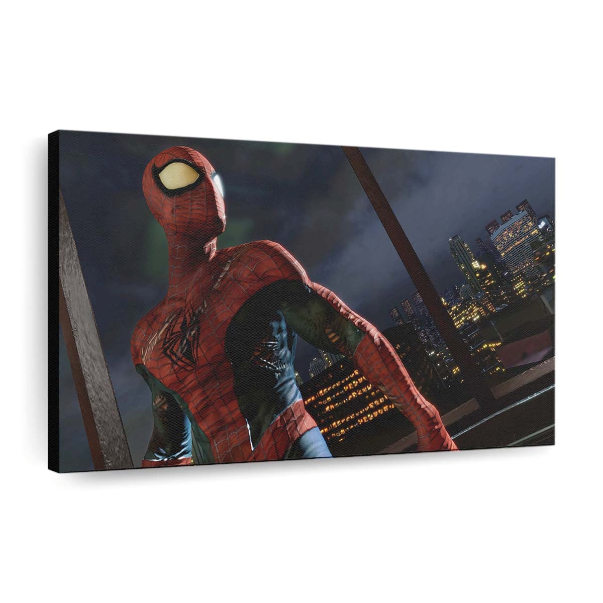 Spider Man verletzt Leinwandbild - Wanddeko