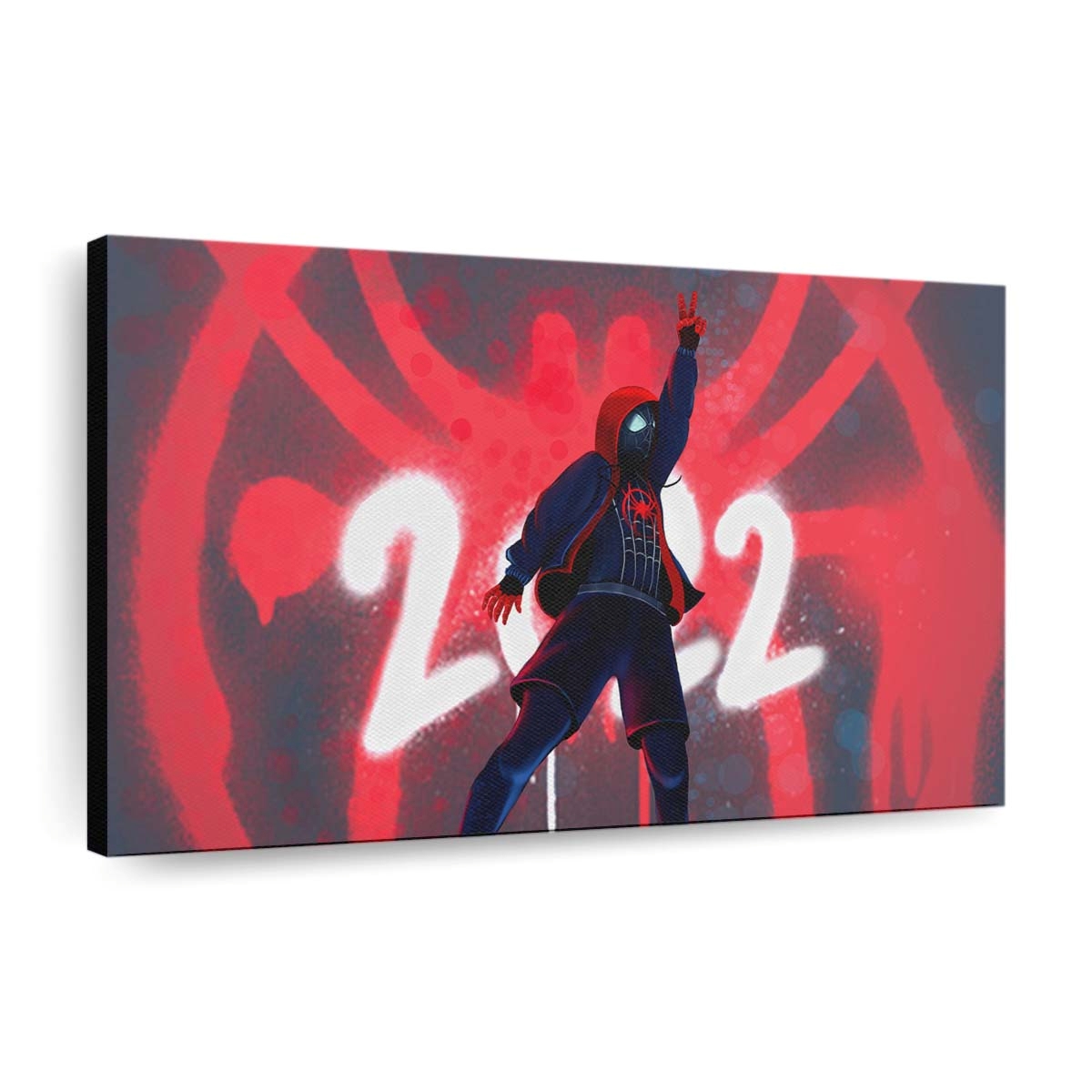 Spider Man Into The Spider Verse 2 3 Leinwandbild - Wanddeko