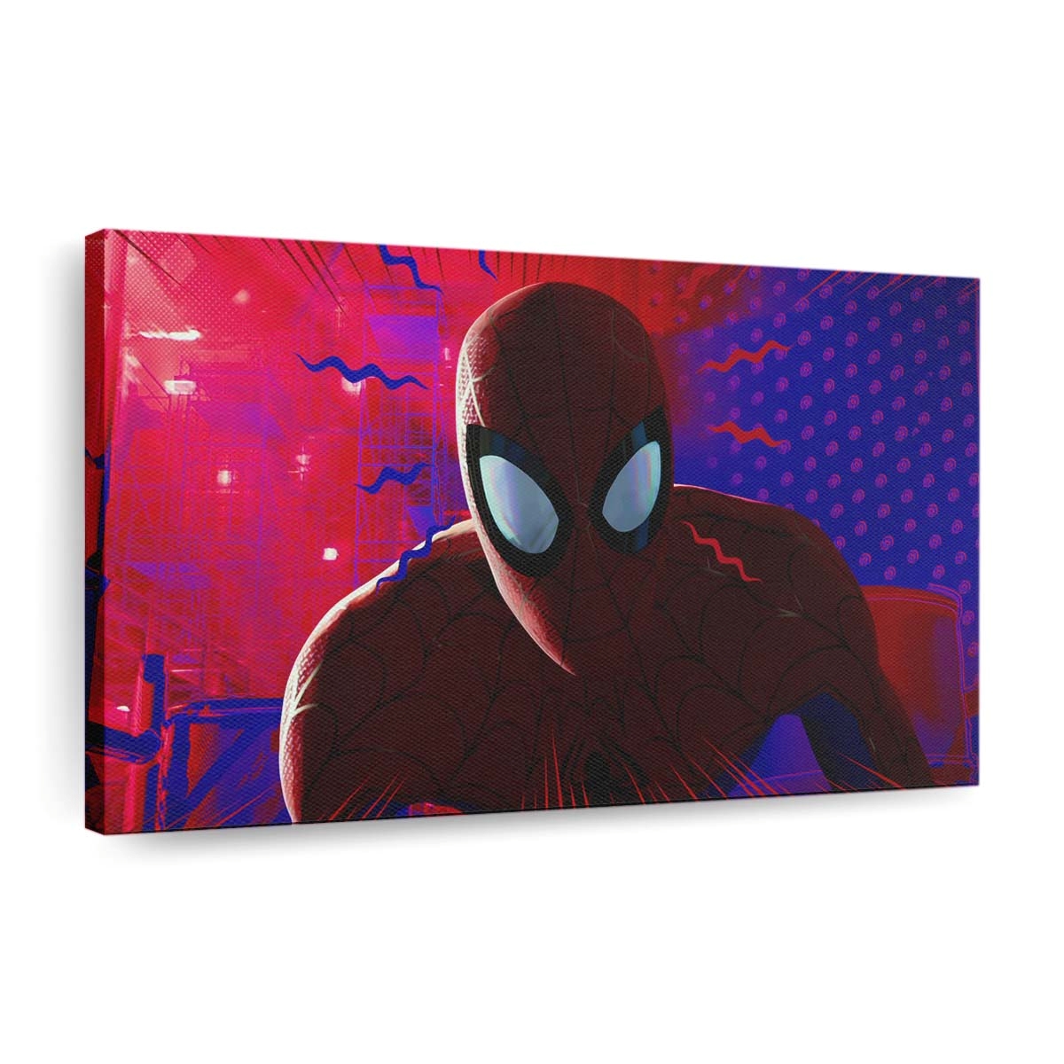 Spider Man Into The Spider Verse 2018 Film Leinwandbild - Wanddeko