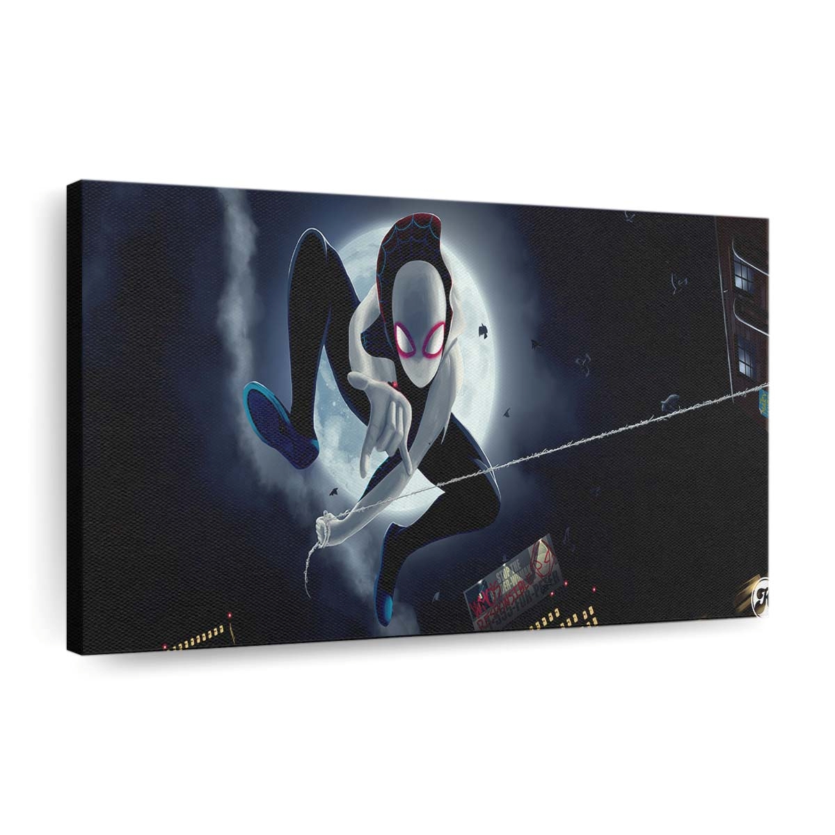 Spider Man Into The Spider Verse Art Leinwandbild - Wanddeko