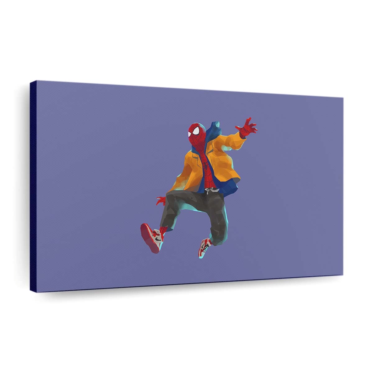 Spider Man Into The Spider Verse Film Kunstwerk Leinwandbild - Wanddeko