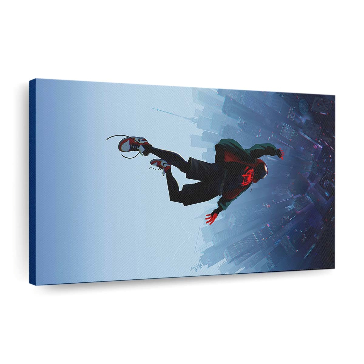 Spider Man Into The Spider Verse Film 3 Leinwandbild - Wanddeko