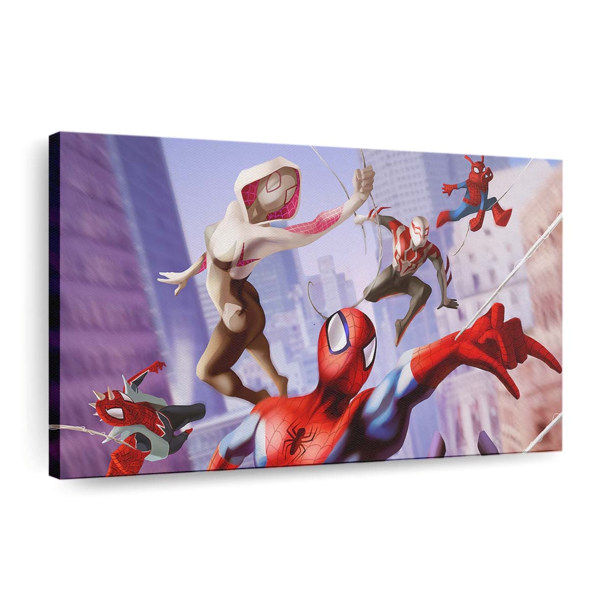 Spider Man Into The Spiderverse 2 2022 Film Leinwandbild - Wanddeko