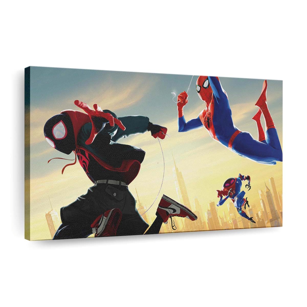 Spider Man Into The Spiderverse 2 Leinwandbild - Wanddeko