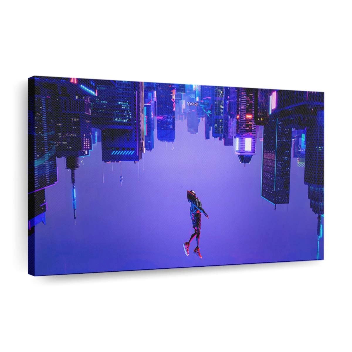 Spider Man Into The Spiderverse Film Leinwandbild - Wanddeko