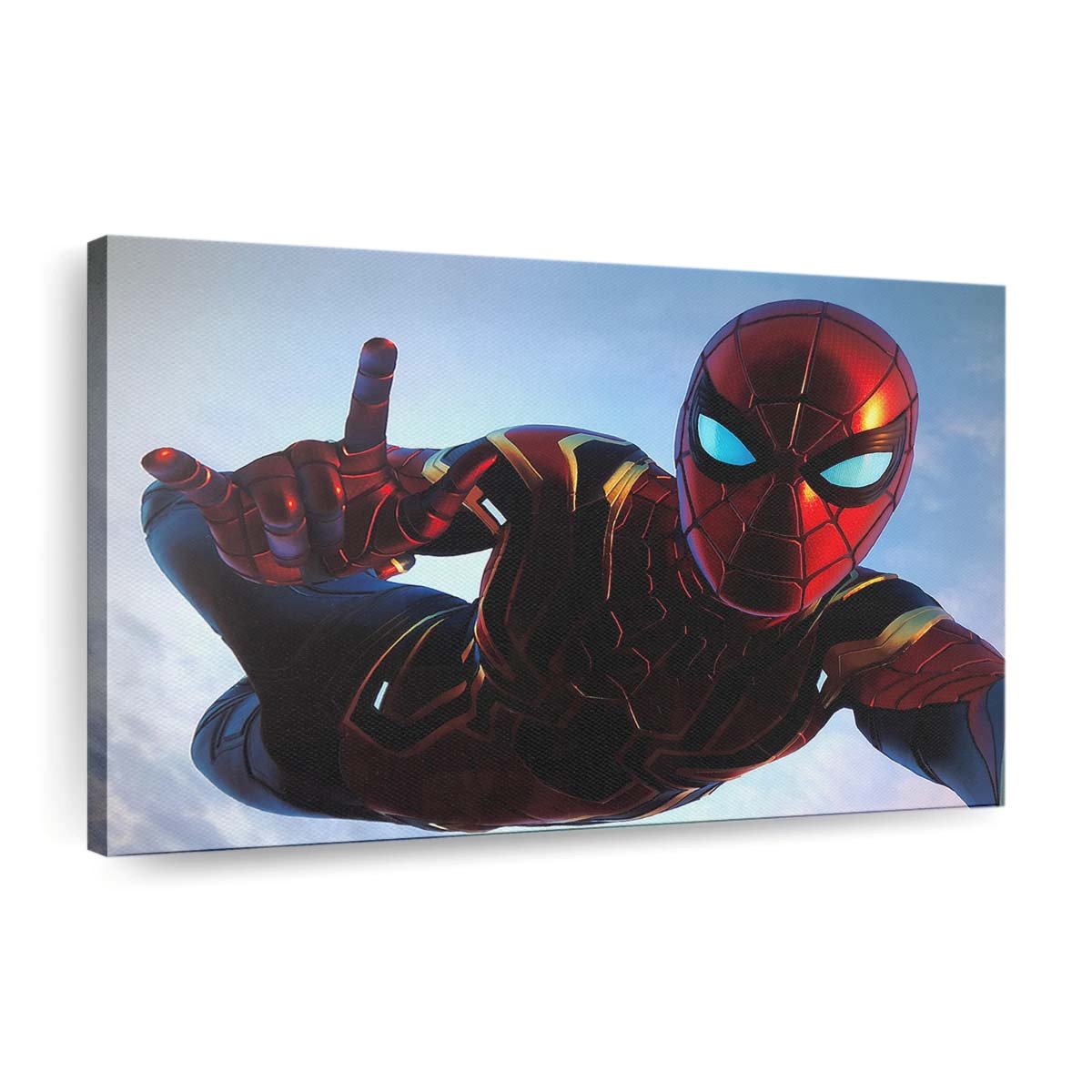 Spider Man Iron Stark Anzug Leinwandbild - Wanddeko