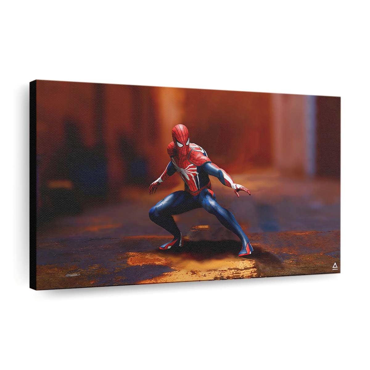 Spider Man Man Made Leinwandbild - Wanddeko