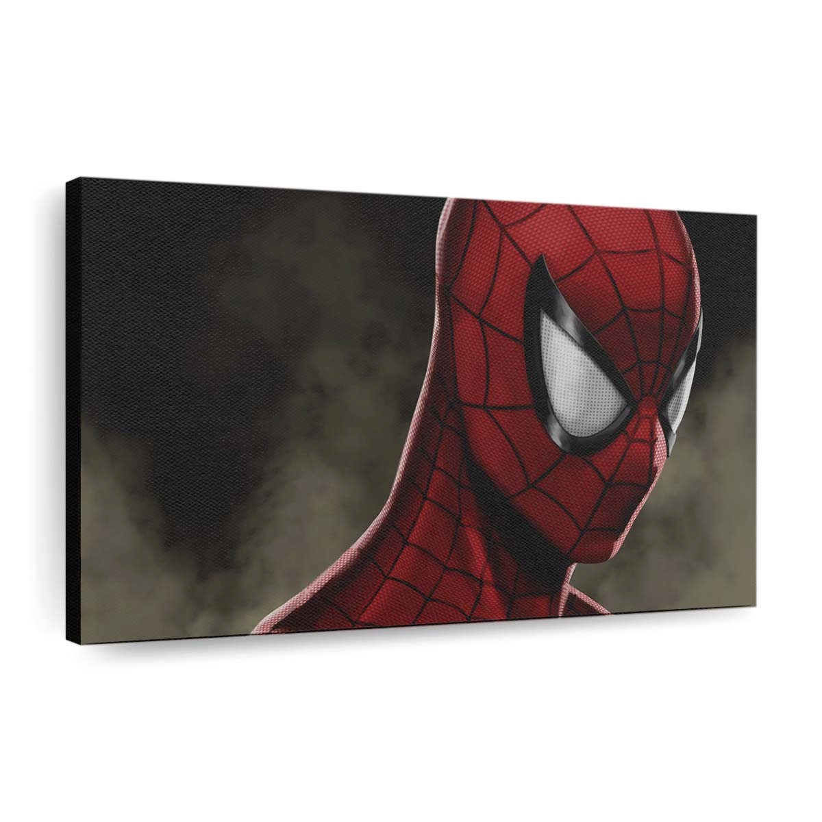 Spider Man Maske Auge Leinwandbild - Wanddeko