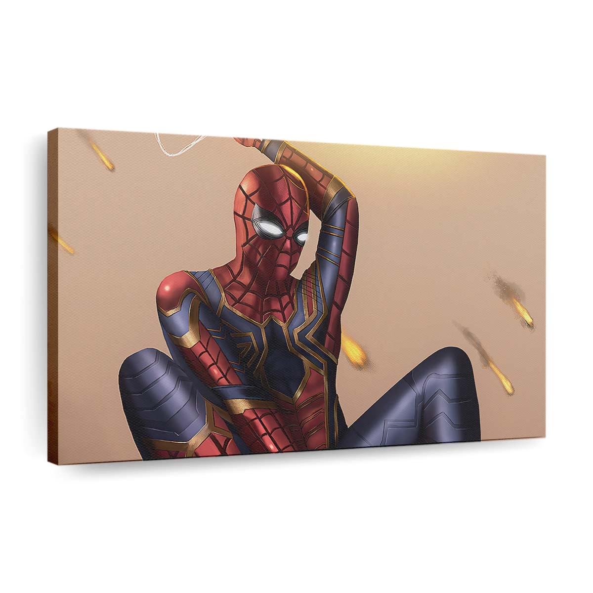 Spider Man Miles 2020 Kunst 3 Leinwandbild - Wanddeko