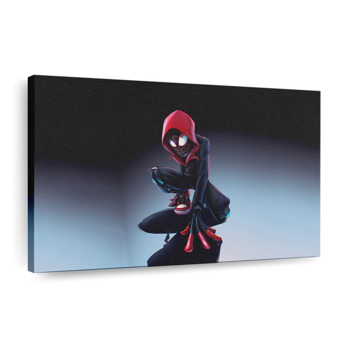 Spider Man Miles 2020 Kunstwerk 3 Leinwandbild - Wanddeko