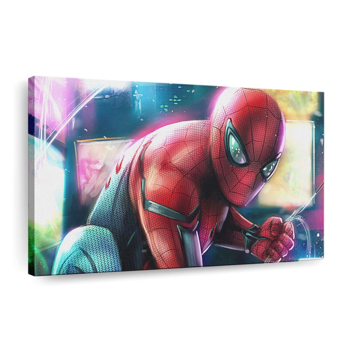 Spider Man Miles 8 Leinwandbild - Wanddeko