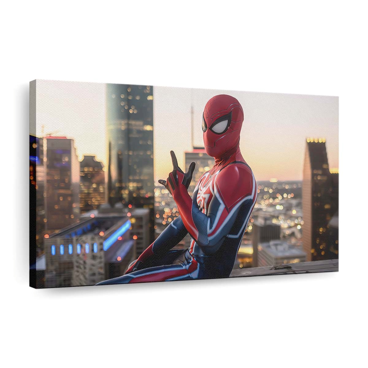 Spider Man Miles Morales 2020 3 Leinwandbild - Wanddeko